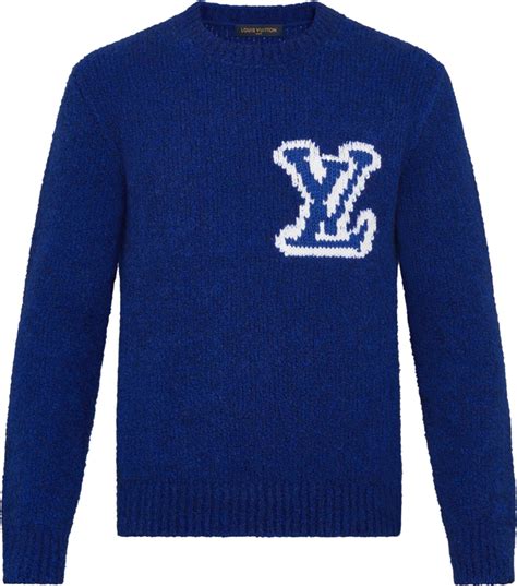 fuzzy louis vuitton sweater|louis vuitton knitted sweater.